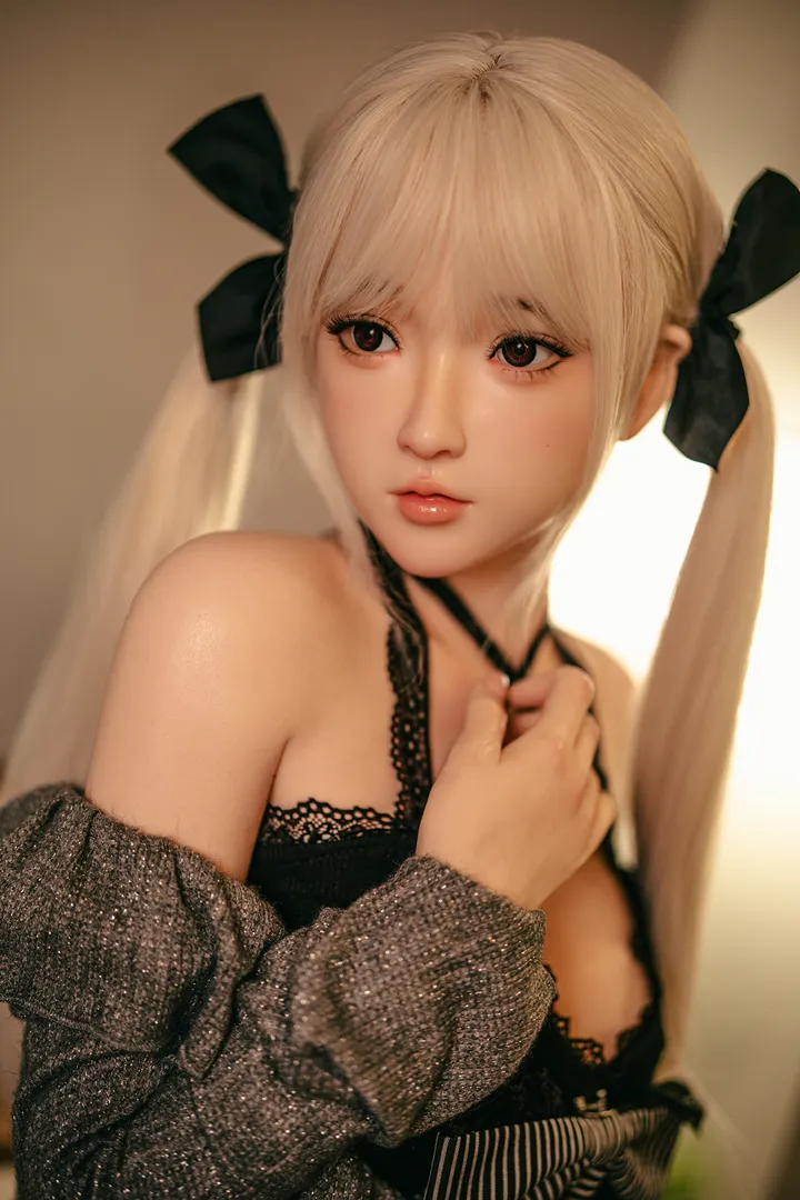 150cm (4ft11) Small Breasts Realistic Lifelike Silicone Sex Doll Haruki, ROS Head #18B